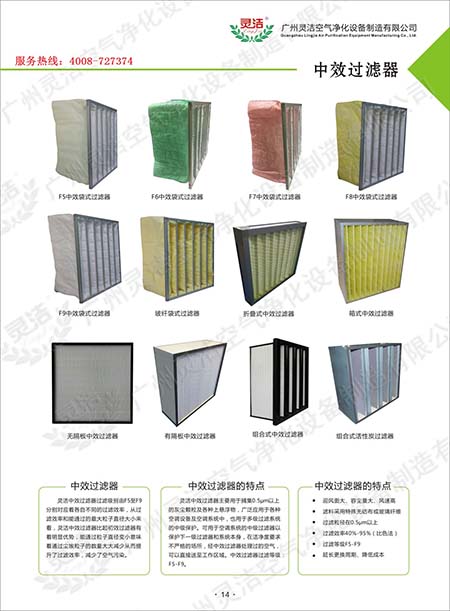 中效過濾器主要應(yīng)用 中效過濾器主要應(yīng)用